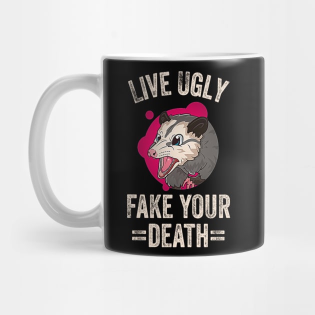 Live Ugly Fake Your Death by UnderDesign